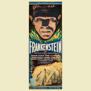 Illustration for article titled You're not going to believe how much this Frankenstein poster sold for